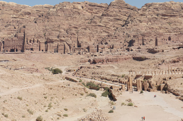 Königswand in Petra