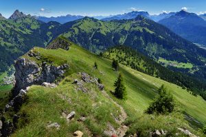 Wanderung zur Krinnenspitze im Tannheimer Tal