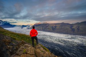 Wanderung am Skaftafell im Vatnajökull-Nationalpark auf Island
