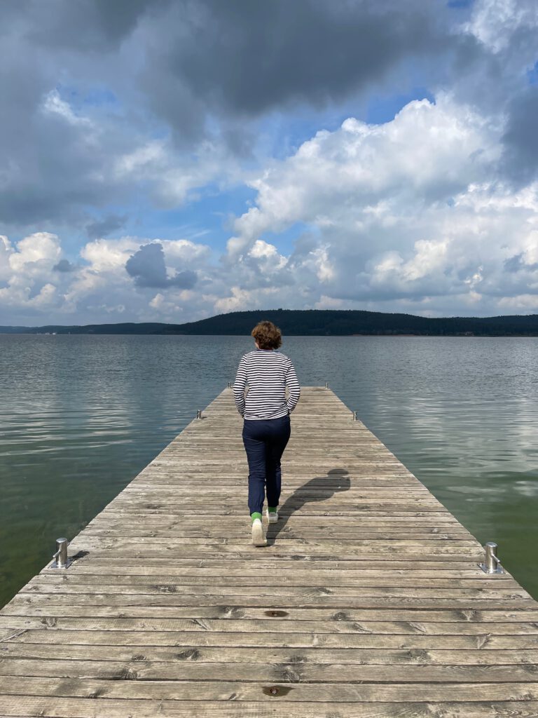 Auf dem Steeg am Brombachsee