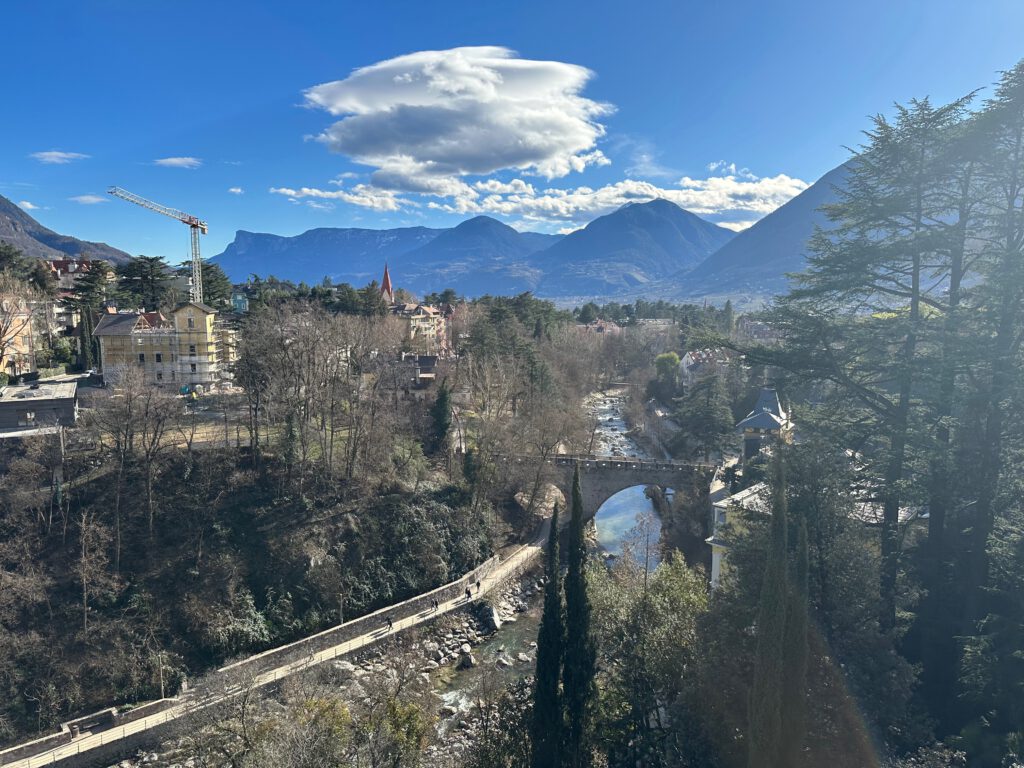 Aussicht über Meran