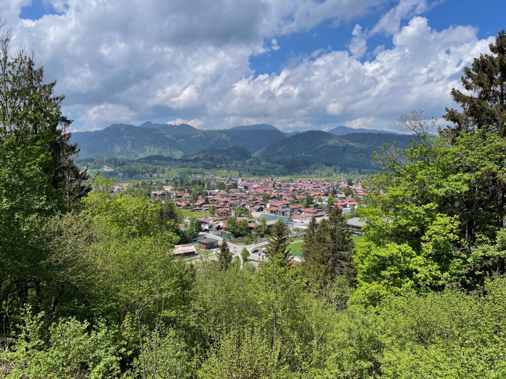Oberstdorf von oben