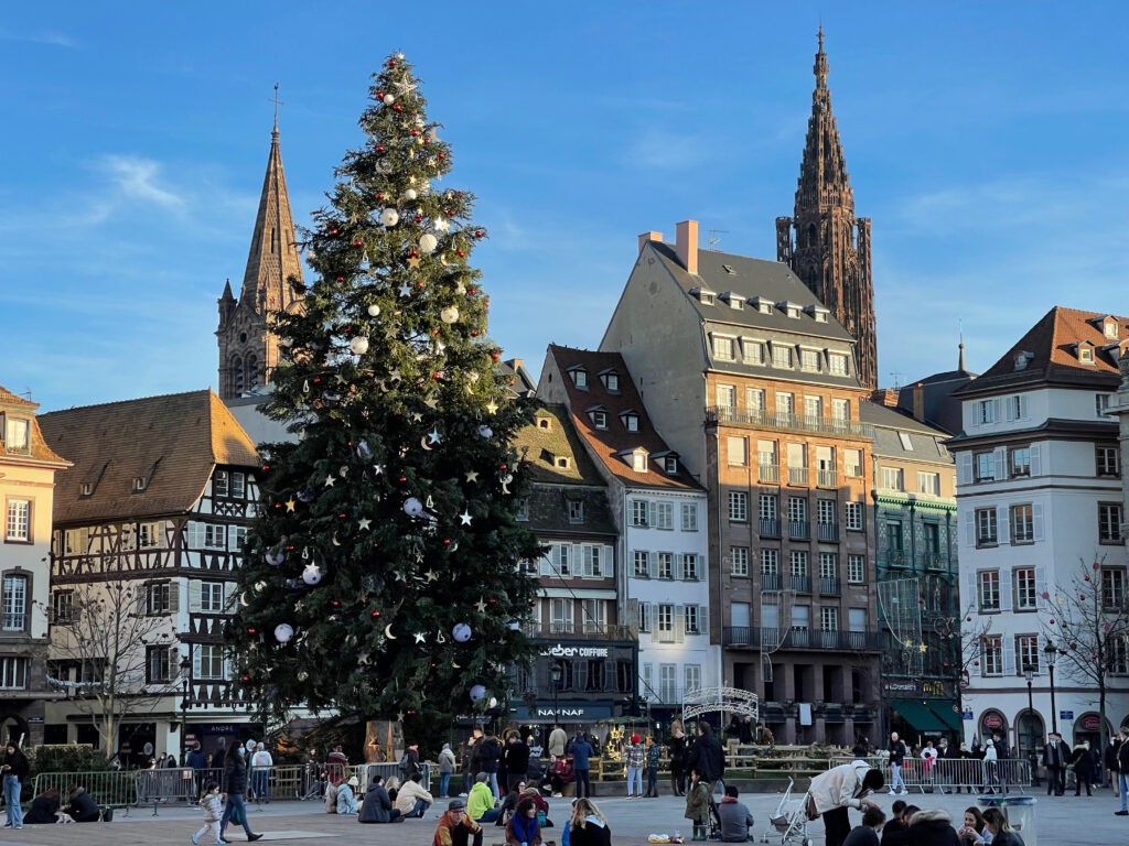 Weihnachtsbaum in Straßburg